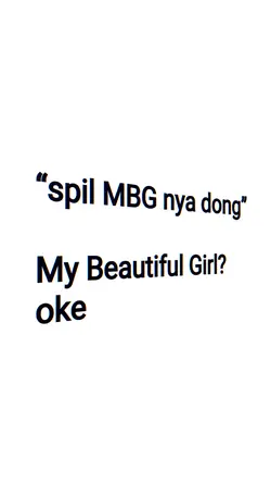 SPIL MBG NYA DONG