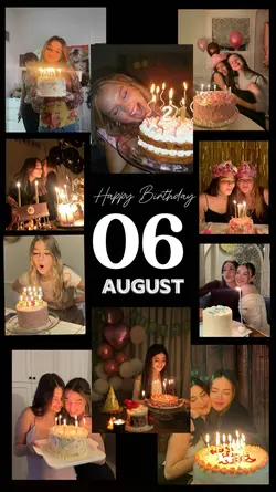 birthday 6 aug 2026