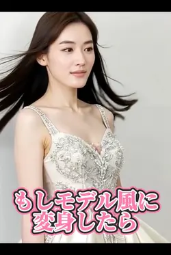 もしモデル風に変身したら