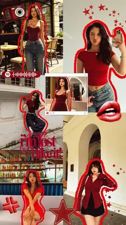 RED OOTD