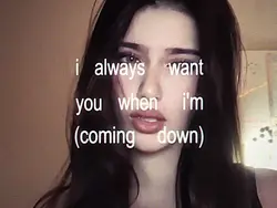coming down x hotlin
