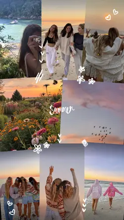 summer collage ☀️