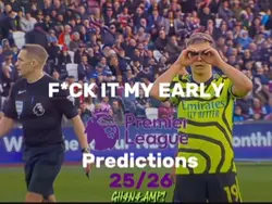 Prem predictions 25/