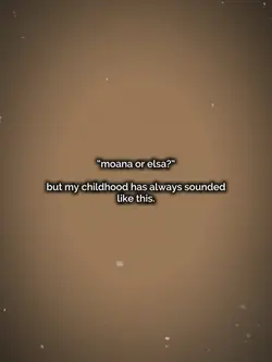 My childhood