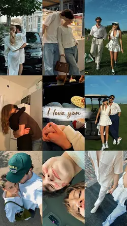 retro photo collage 