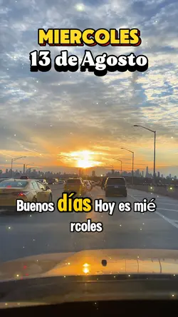 Miercoles Agosto 13 