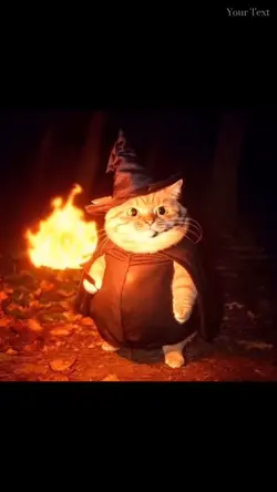 Halloween cat
