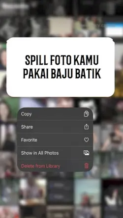 Spill foto kamu