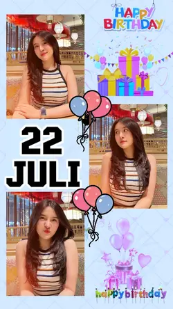 22 Juli Ultah