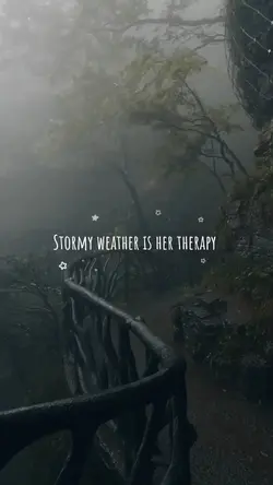 Stormy rainy day