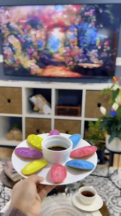 কালারফুল পিঠা 