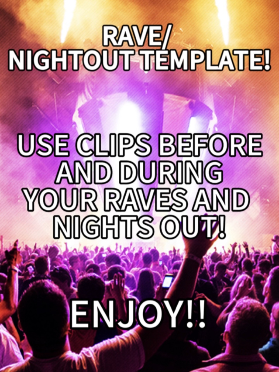 capcut template cover