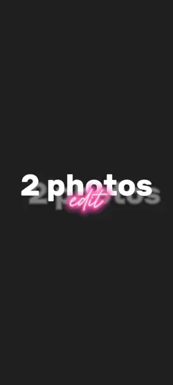 2 photos template