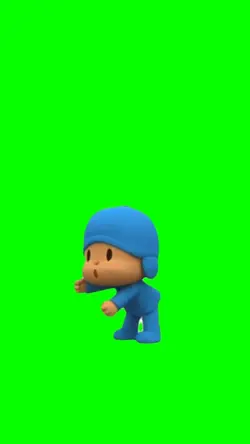 Pocoyo Greenscreen