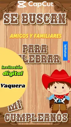 Vaquero Invitación 