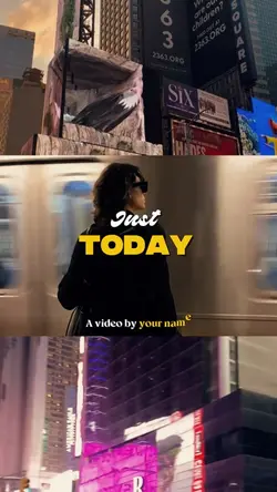 Just today