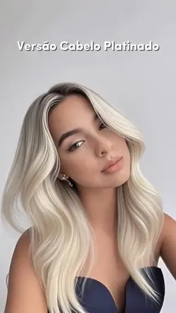 Cabelo Platinado IA