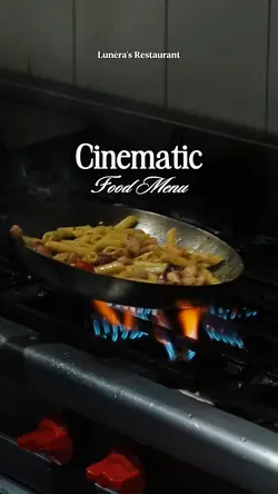 Cinematic Food Menu