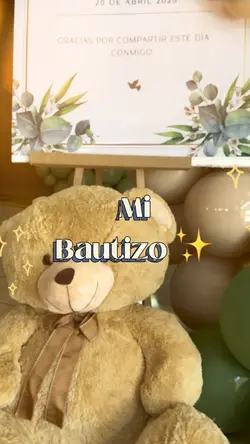 Mi bautizo
