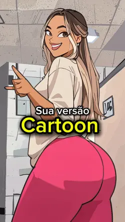 Sua versão Cartoon