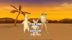 end video meme
