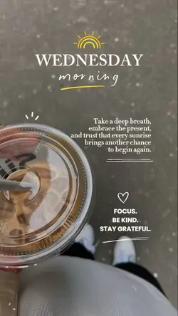 Wednesday Morning 🌞