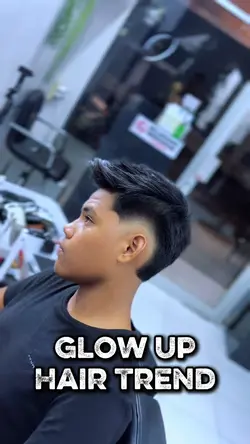 Glow up haircut