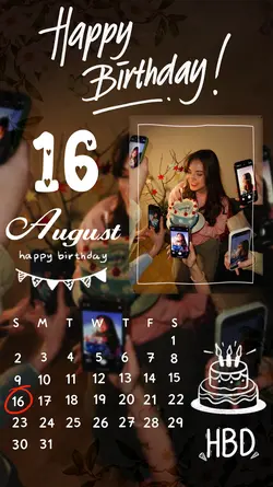 HBD 16 AUGUST