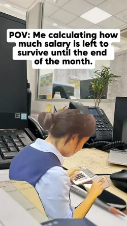 Me calculating 