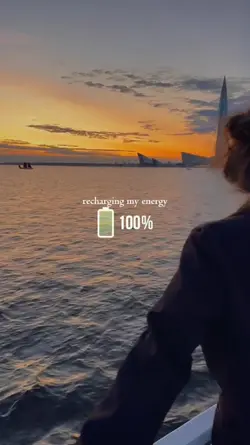recharging my energy