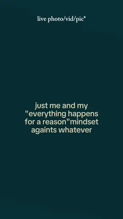 Mindset against what