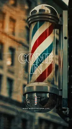WE ARE OPEN - BARBER