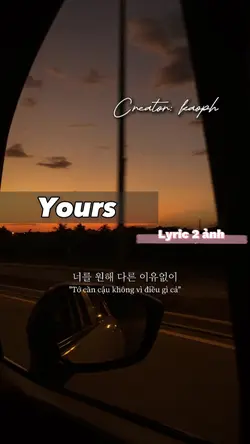 Yours 