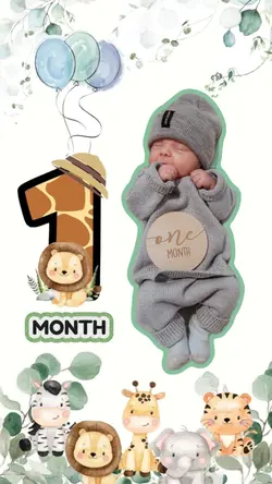1 month baby @