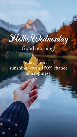 Hello, Wednesday!