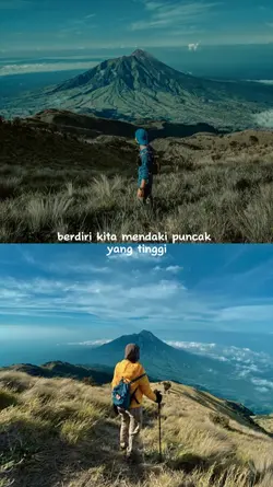 berdiri kita mendaki