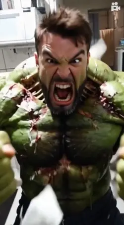 virando Hulk 