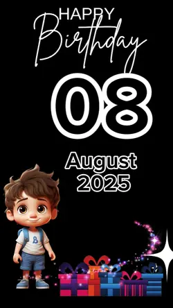 HBD My Son 08 August