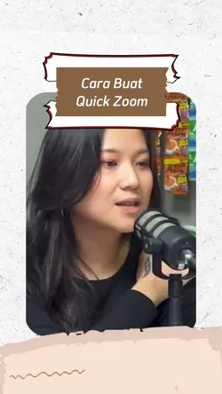 Quick zoom tutorial