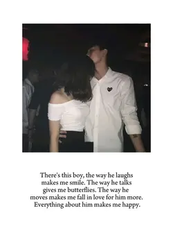 there's this boy