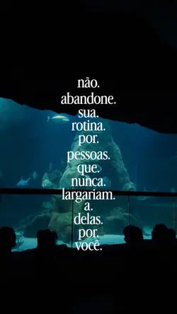 NÃO ABANDONE