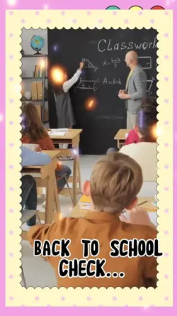 3. back to school