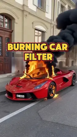 Burning Car AI