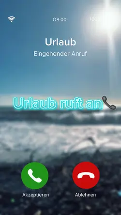 Urlaub ruft an 📞