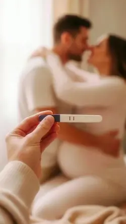 From the Test to the Bump: A Tender Pregnancy Montage