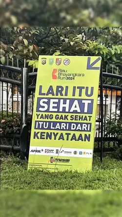 Lari itu sehat yang