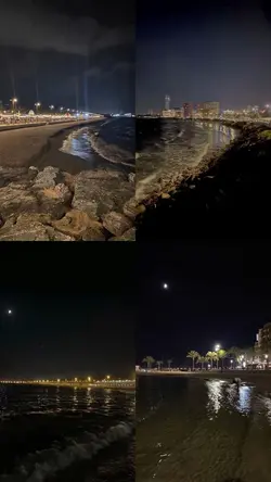 Sea at night!