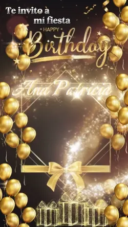 invitación golden