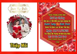 MẪU THIỆP CƯỚI