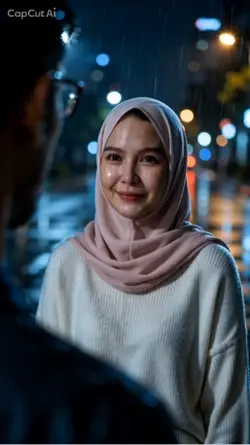 Potret menangis ai